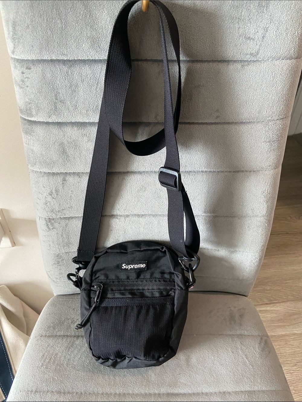 Supreme Black Small Crossbody Bag